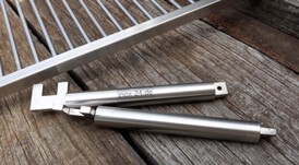 Edelstahl Grillrost Griffe 2