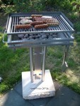 Grill Edelstahl 6