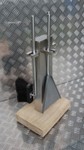 Edelstahl Kaminbesteck andy 3